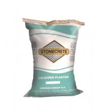 STONECRETE COLOURED PLASTER MIX, FOR SURFACE COVERING OF STAMPED OR ANY OTHER KIND OF PLASTER